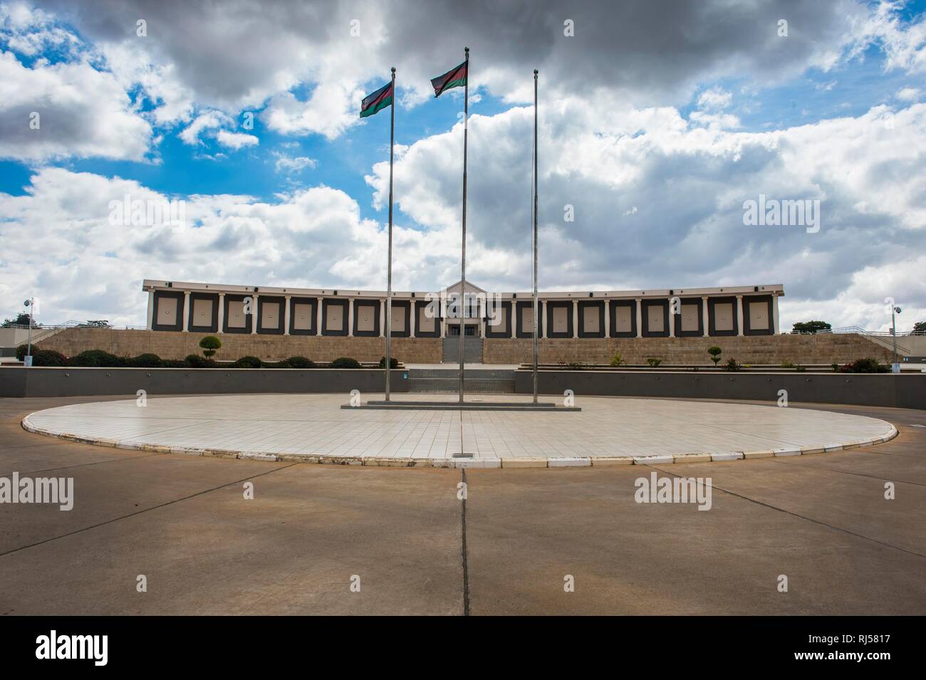 Die malawische Parlament, Lilongwe, Malawi Stockfoto