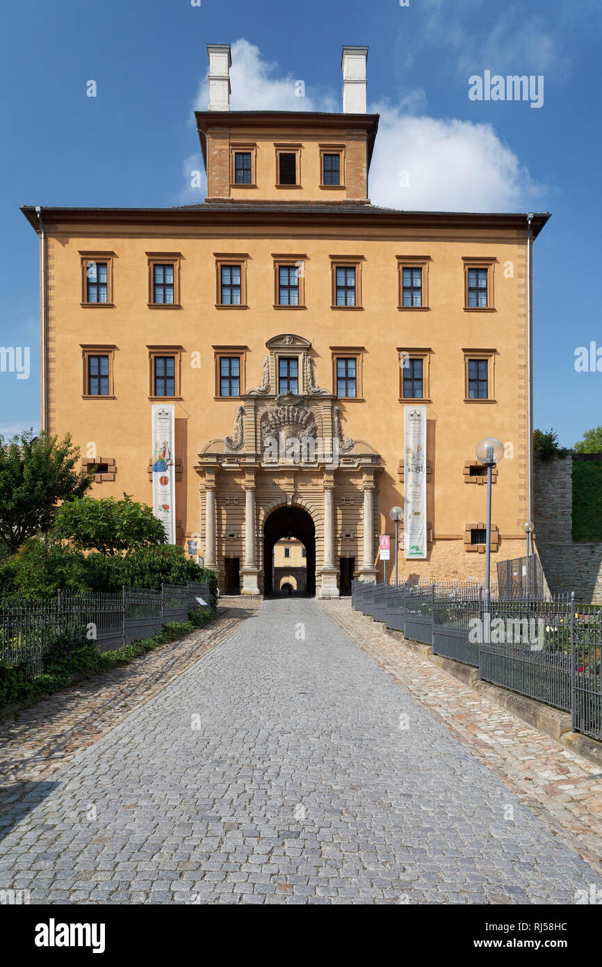 Schloss Moritzburg Zeitz, Sachsen-Anhalt, Burgenlandkreis, Deutschland Stockfoto