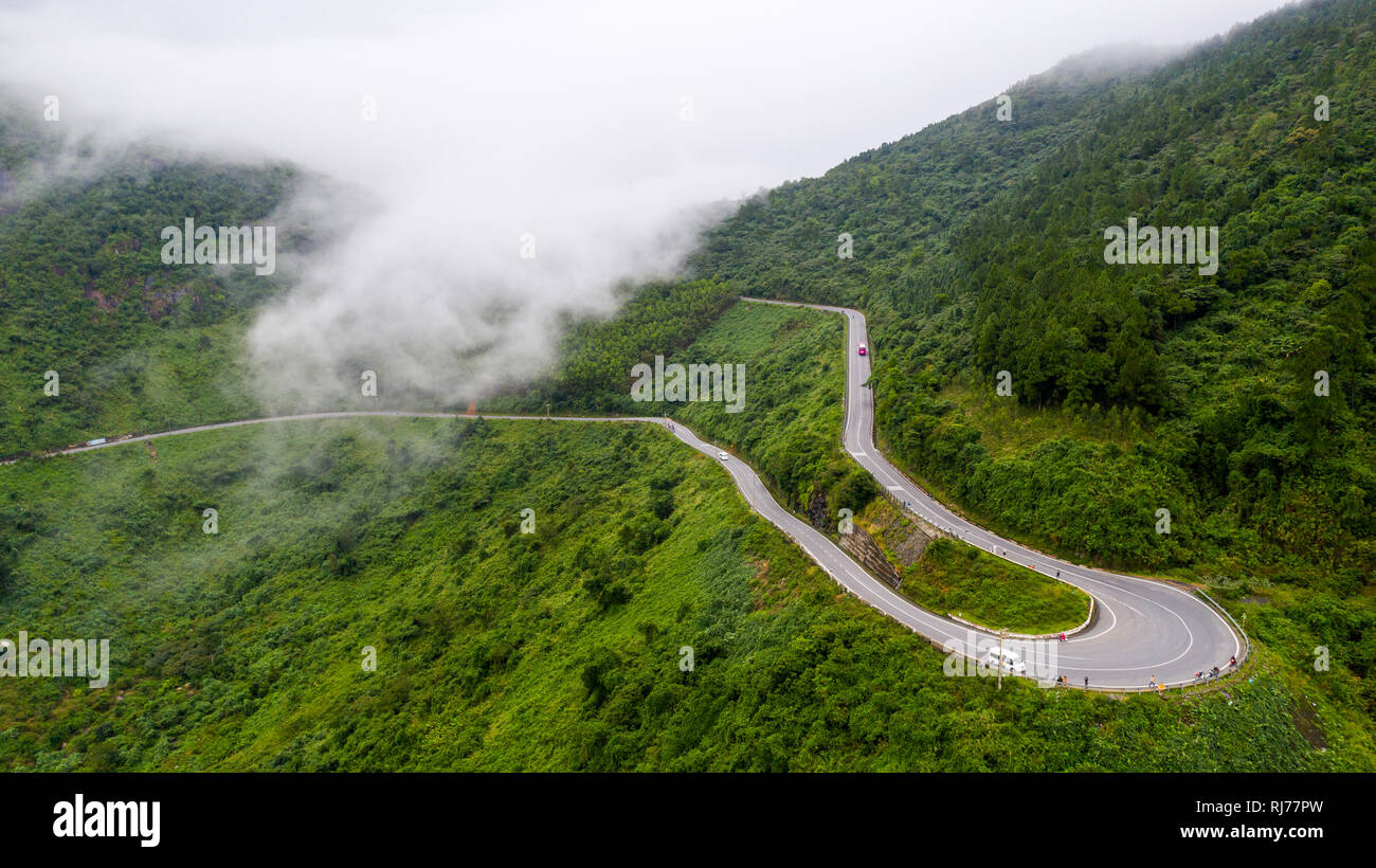 Hai Van Pass, Da Nang, Vietnam Stockfoto