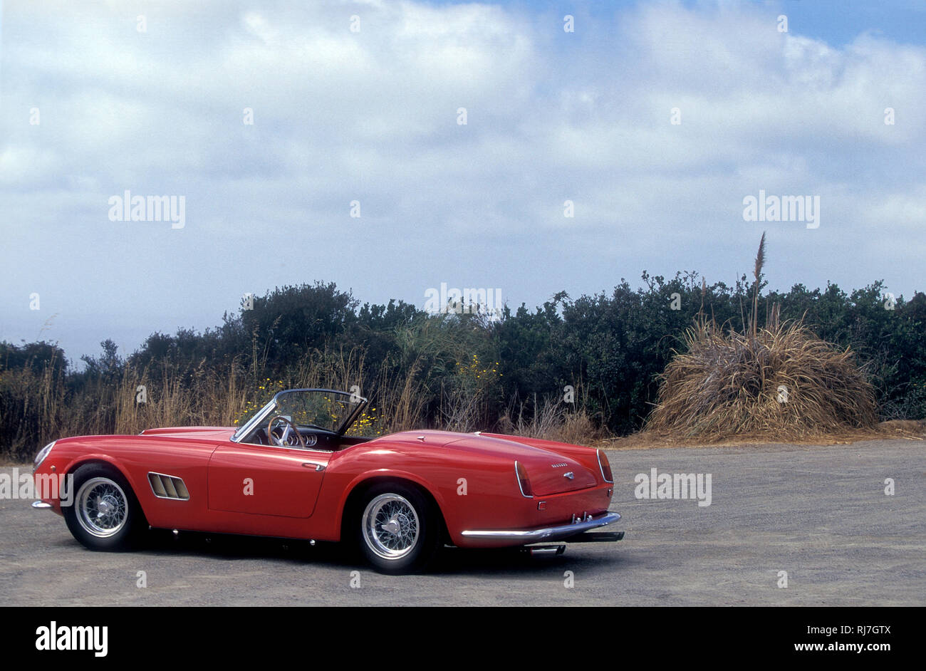 Ferrari 250 California Spider fahren in Kalifornien, USA 1997 Stockfoto