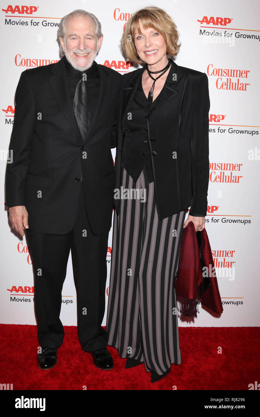 Beverly Hills, Ca. 04 Feb, 2019. Steve Jaffe, Susan Blakely am 18 AARP des Magazins jährliche Filme für Erwachsene Auszeichnungen im Beverly Wilshire Hotel Vier Jahreszeiten am Februar 04, 2019 in Beverly Hills, Kalifornien. Quelle: David Edwards/Medien P Unch/Alamy leben Nachrichten Stockfoto