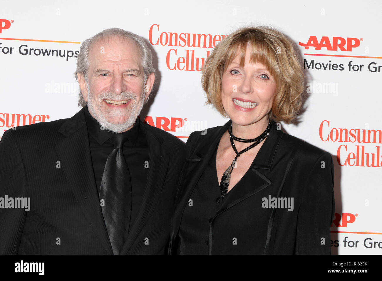 Beverly Hills, Ca. 04 Feb, 2019. Steve Jaffe, Susan Blakely am 18 AARP des Magazins jährliche Filme für Erwachsene Auszeichnungen im Beverly Wilshire Hotel Vier Jahreszeiten am Februar 04, 2019 in Beverly Hills, Kalifornien. Quelle: David Edwards/Medien P Unch/Alamy leben Nachrichten Stockfoto