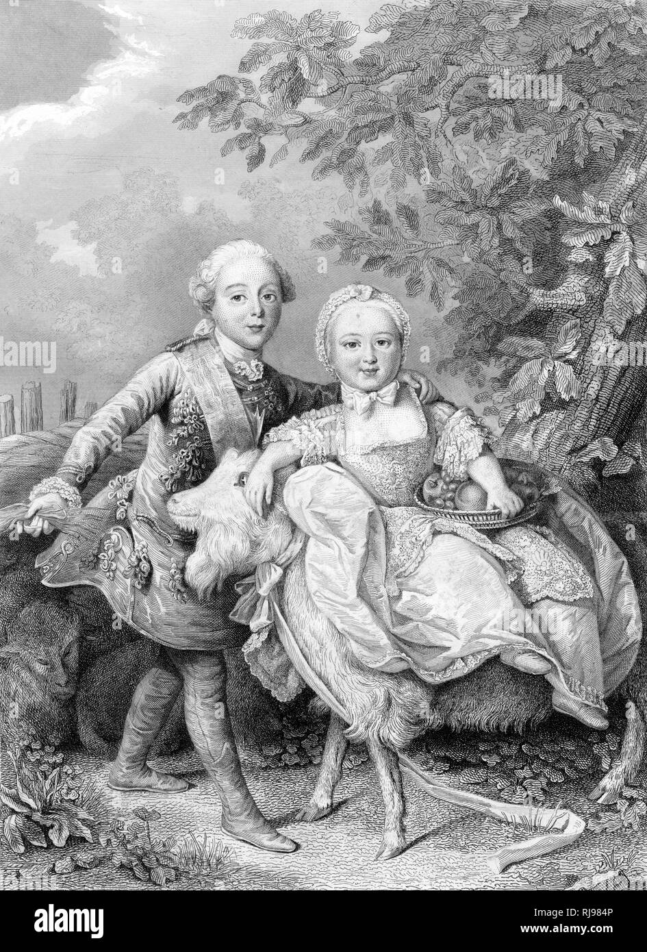 CHARLES X, KÖNIG DES FRANC Stockfoto