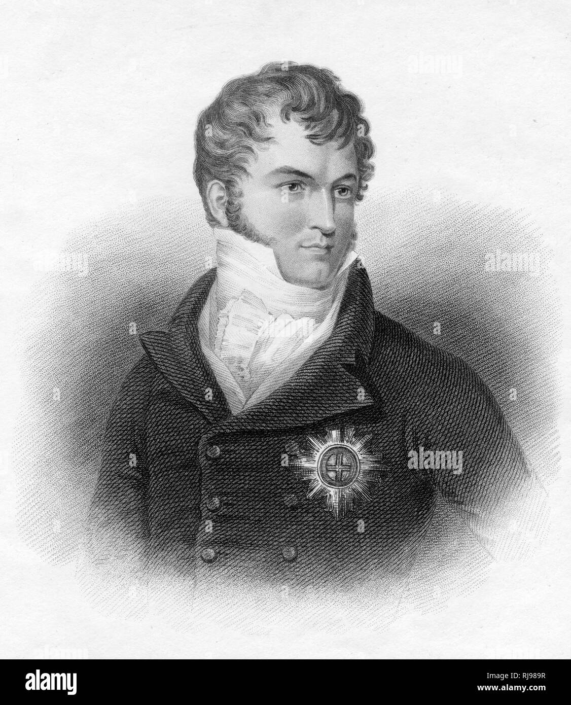 LEOPOLD VON SACHSEN-COBURG Stockfoto