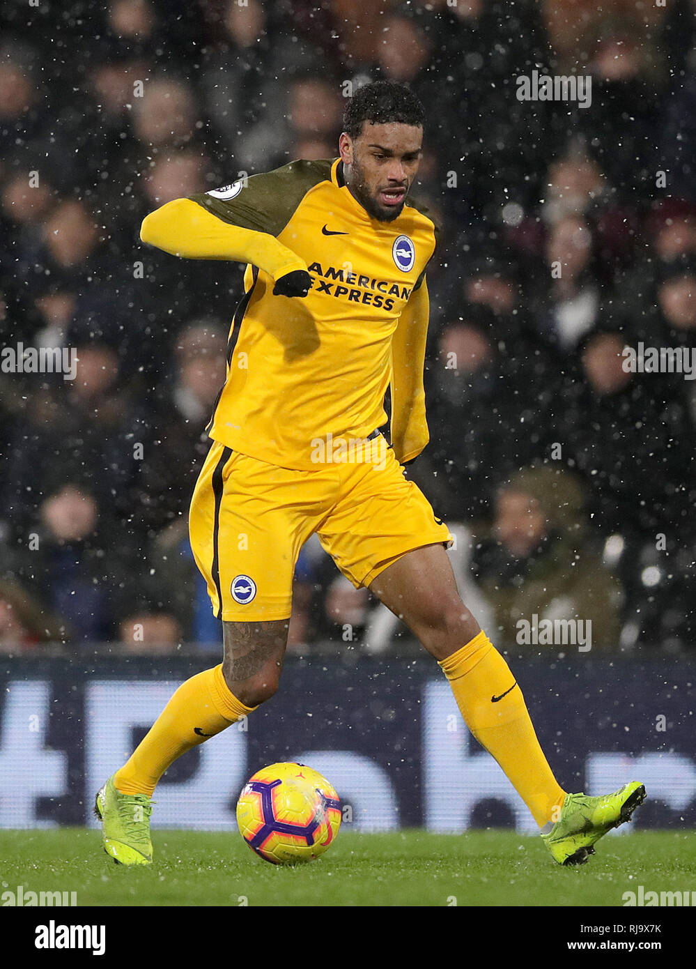 Brighton & Hove Albion Jurgen Locadia Stockfoto