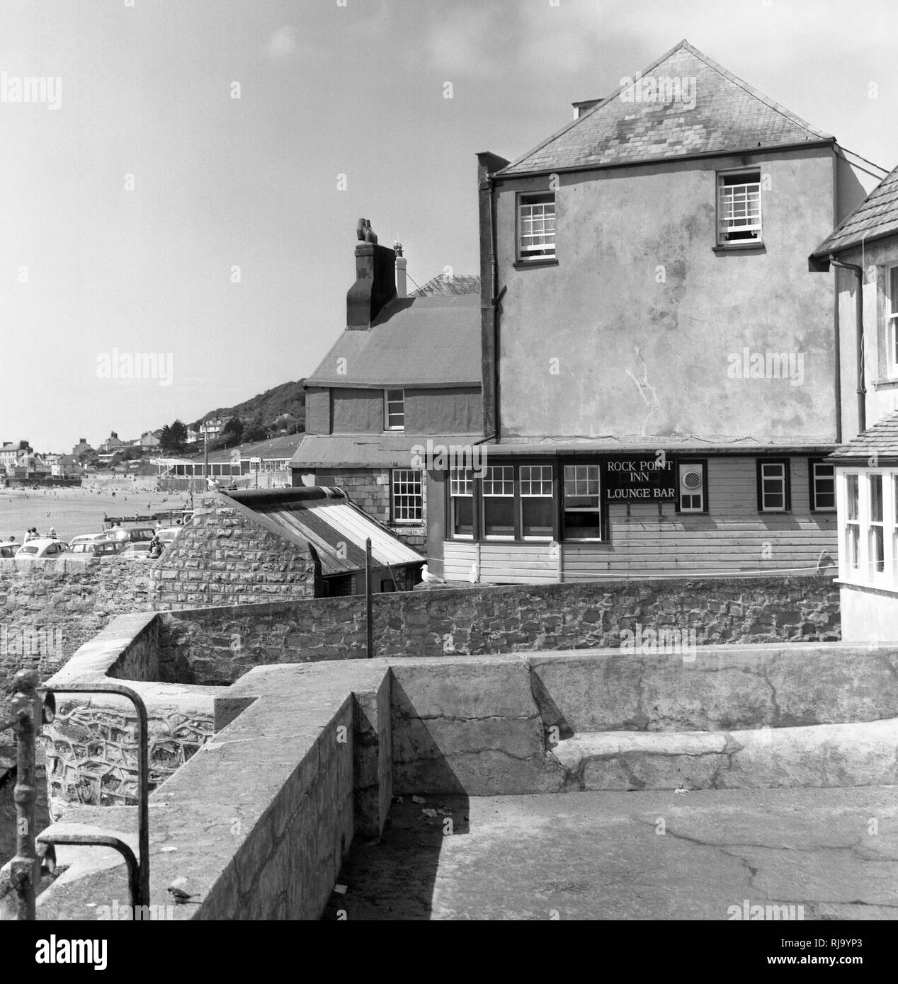 Rock Point Inn, Lyme Regis Nummer 0386 Stockfoto