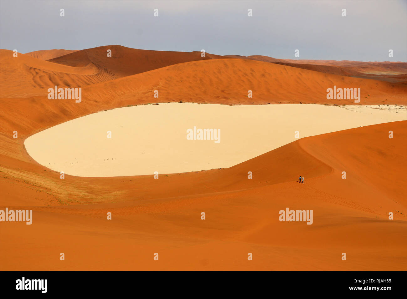 Big Daddy Sanddüne Sossusvlei - Namibia Afrika Stockfoto