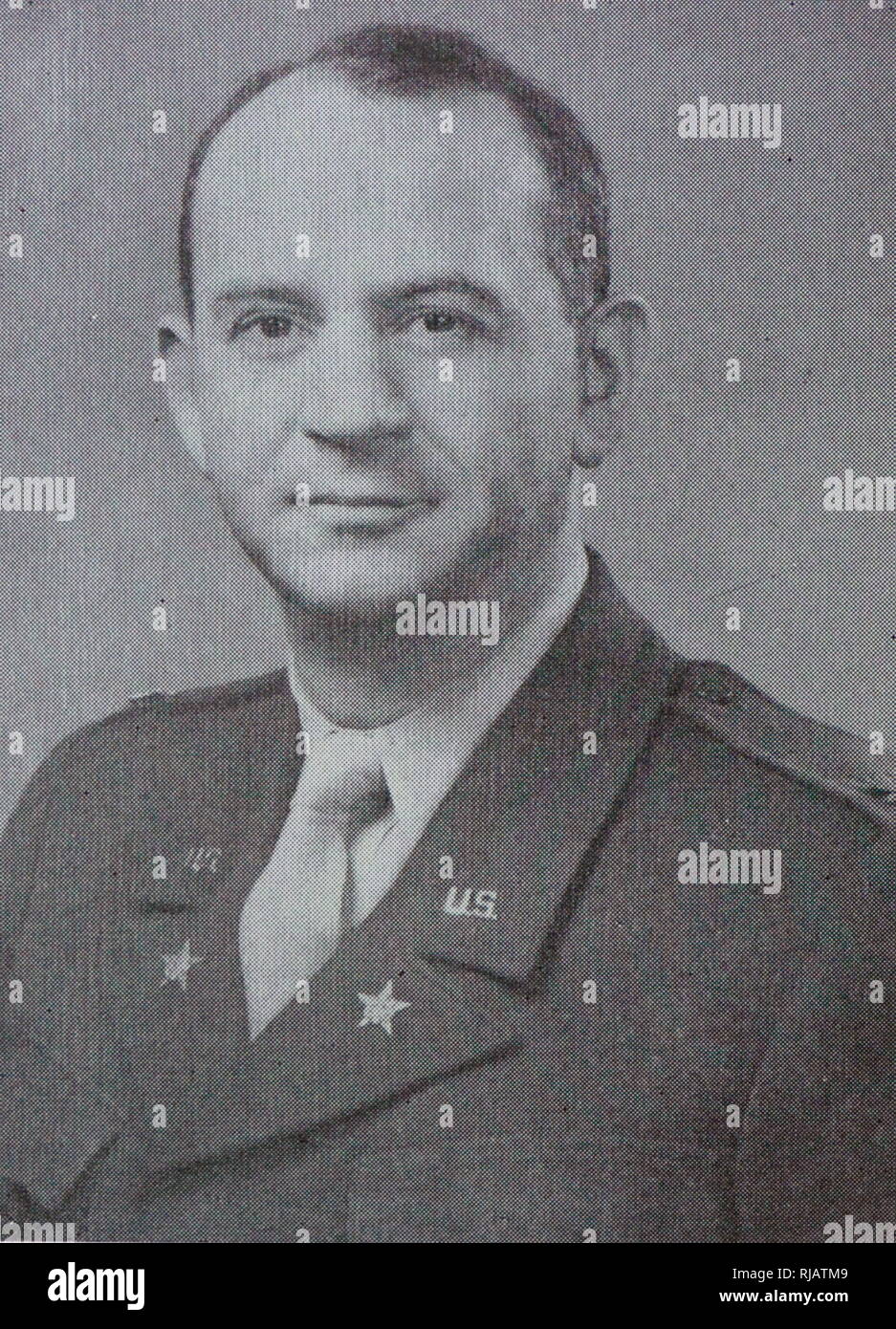 David Daniel 'Mickey' Marcus; (1901 - 10. Juni 1948), United States Army Colonel, unterstützt Israel während des arabisch-israelischen Krieg von 1948, und wer wurde Israels erster Moderne allgemein. Er wurde durch freundliches Feuer getötet, als er für einen Feind infiltrator verwechselt wurde während der Rückkehr in die israelischen Positionen in der Nacht. Stockfoto