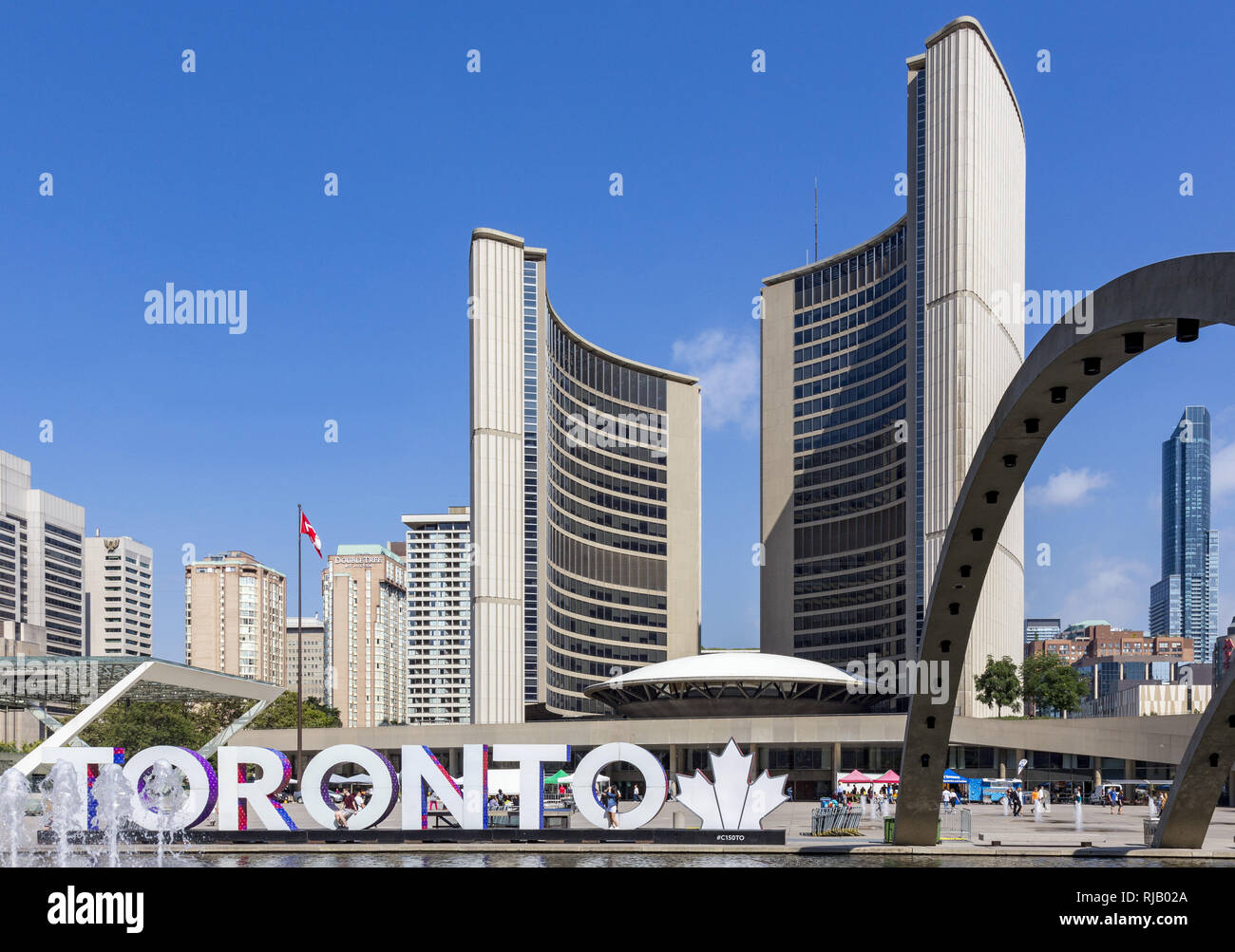 Toronto, Großstadt im Süden von Kanada, Nordamerika Stockfoto