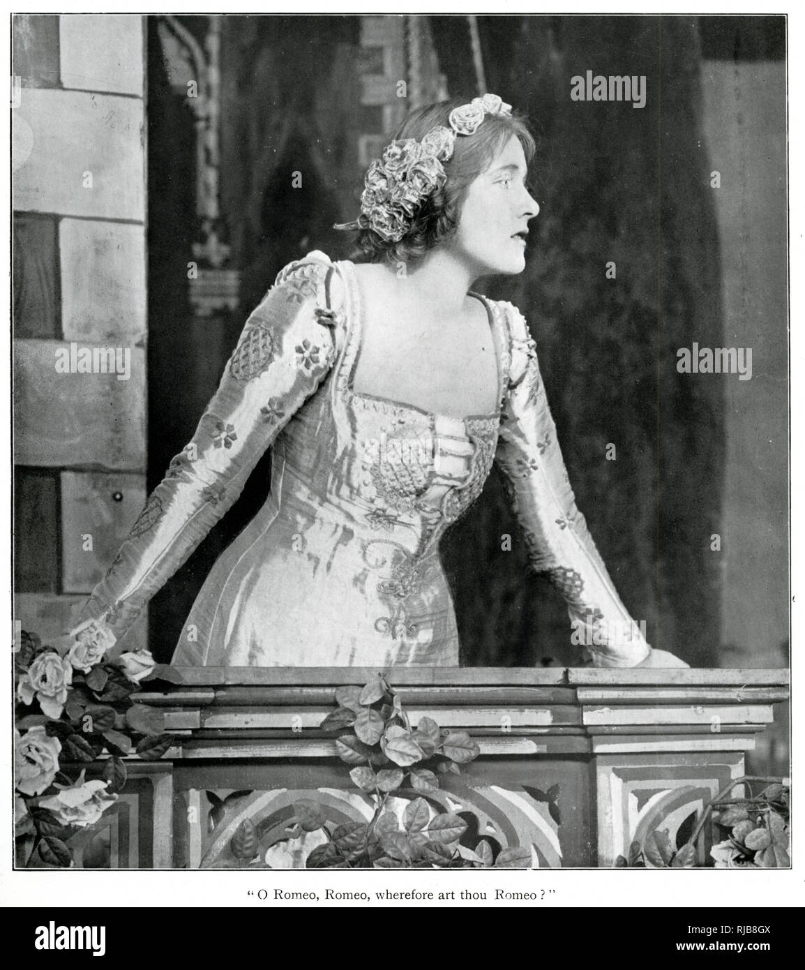 Julia Neilson in Romeo und Julia Stockfoto