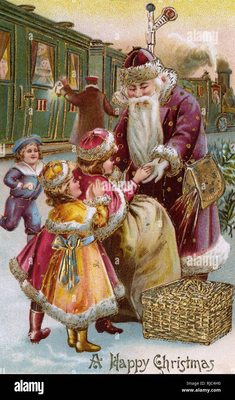 Weihnachtskarte 1900s Stockfotos Und Bilder Kaufen Alamy