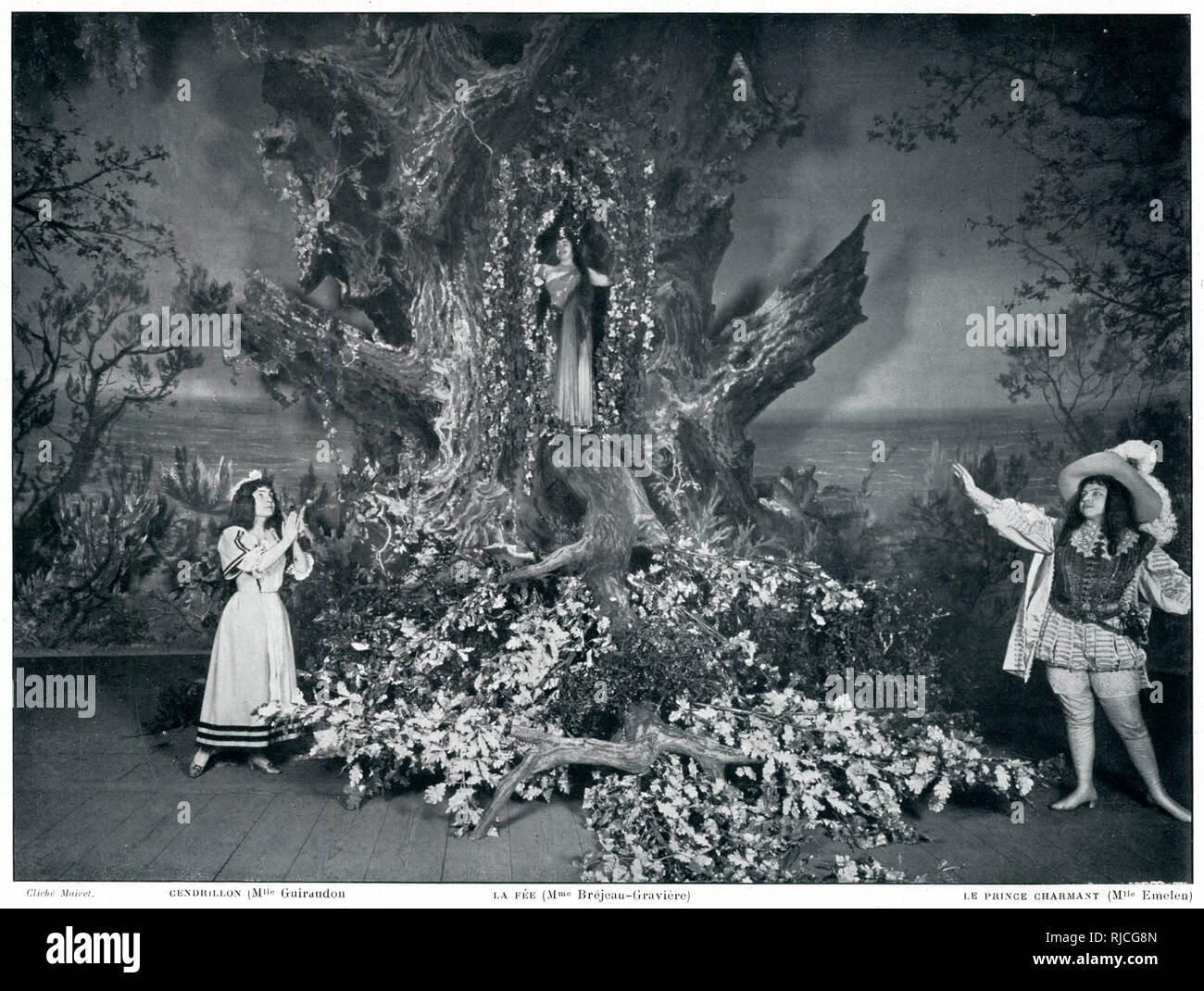 (Aschenputtel) Guiraudon in der Titelrolle Stockfoto