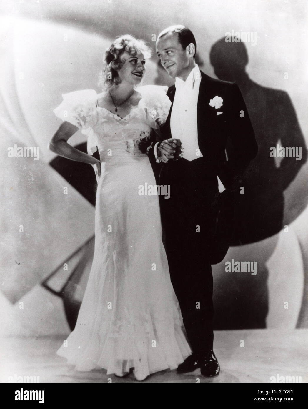 Kino und Tanz Legenden (1899-1987) Fred Astaire und Ginger Rogers (1911-1995) in "Fliegen Sie nach Rio" (1933) Stockfoto
