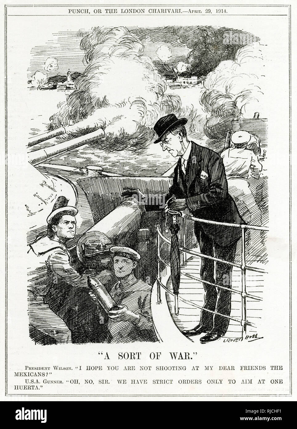 London Cartoon From Punch Stockfotos und -bilder Kaufen - Alamy