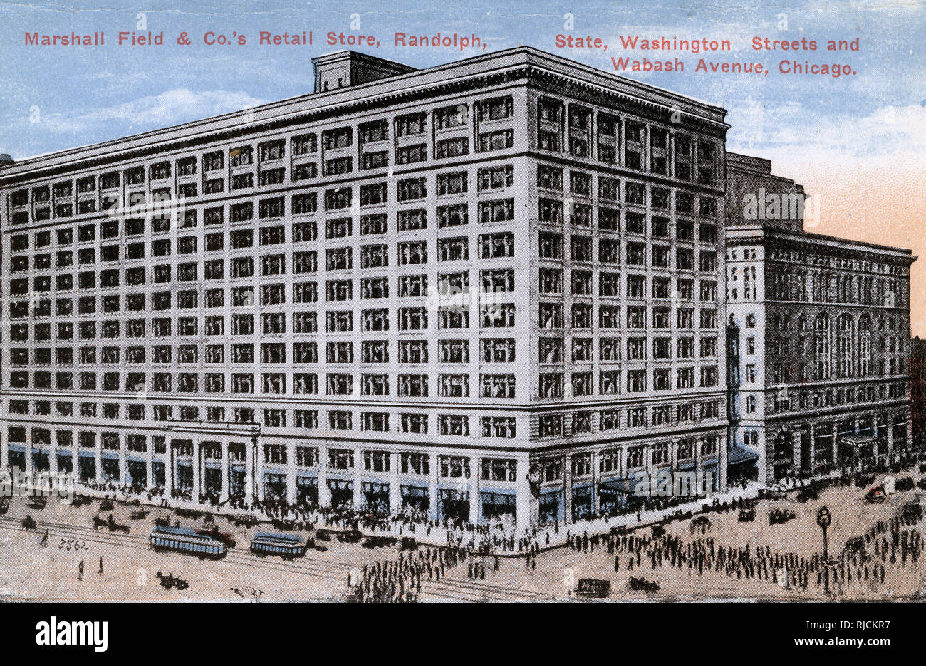 Marshall Field & Co, Kaufhaus, Chicago, USA Stockfoto
