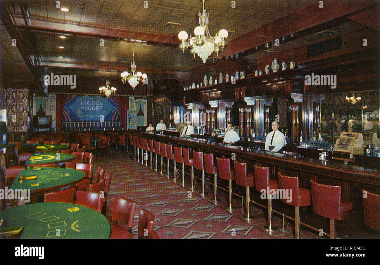 Innenansicht Des Golden Nugget Gambling Hall Salon Und