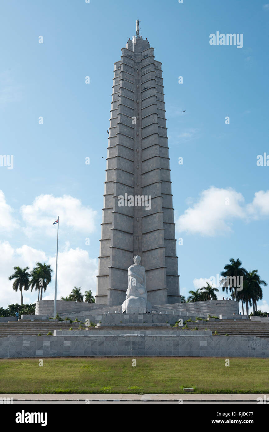 Revolution Plaza, Havanna, Kuba Stockfoto