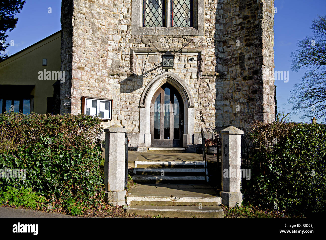 St. Georges Kirche Weald in Sevenoaks Weald, Kent, Großbritannien Stockfoto