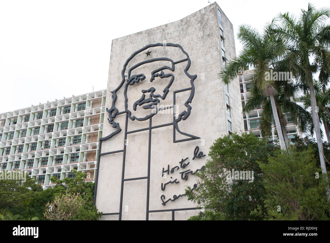 Plaza de la Revolución Revolution in Havanna Kuba Stockfoto