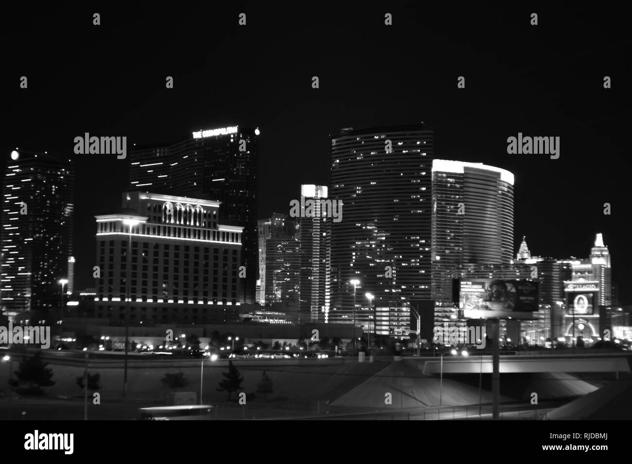 Las Vegas, Nevada, USA - 26. Mai 2014: Ein Teil der Skyline von Las Vegas als aus dem Rio Hotel gezeigt Stockfoto