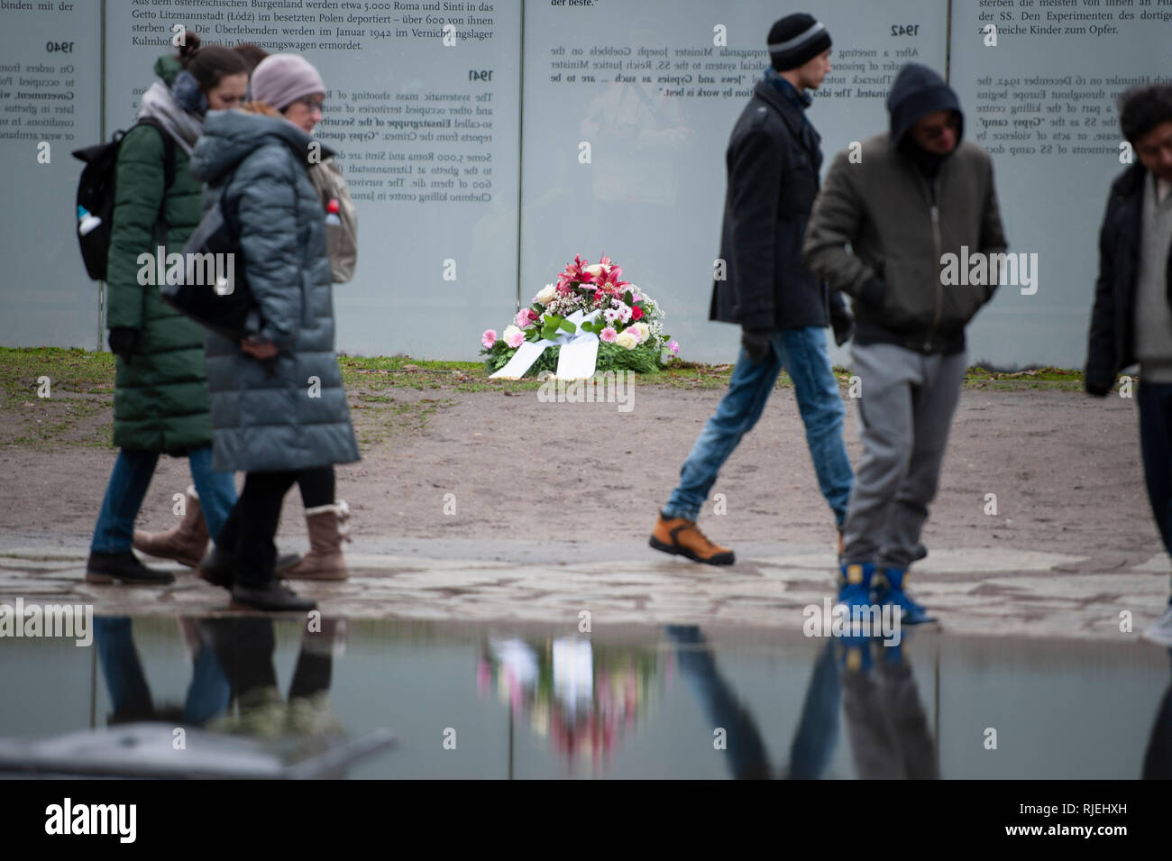 Berlin, Deutschland. 27. Januar 2019. Heute ist der Internationalen Holocaust Gedenktag, einer jährlichen Tag des Gedenkens entwickelt, zu verhindern. Stockfoto