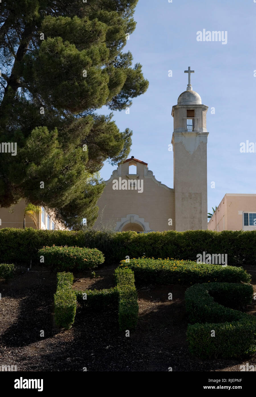 Shadow Mountain Community Church in El Cajon, Kalifornien, USA. Stockfoto