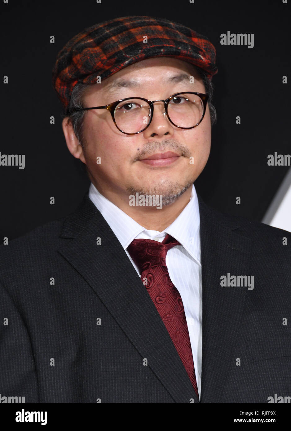 Westwood, CA, USA. 5. Februar, 2019. 05. Februar 2019 - Westwood, Kalifornien - yukito Kishiro. '': Battle Angel Alita" Los Angeles Premiere im Regency Dorf statt. Photo Credit: Birdie Thompson/AdMedia Credit: Birdie Thompson/AdMedia/ZUMA Draht/Alamy leben Nachrichten Stockfoto