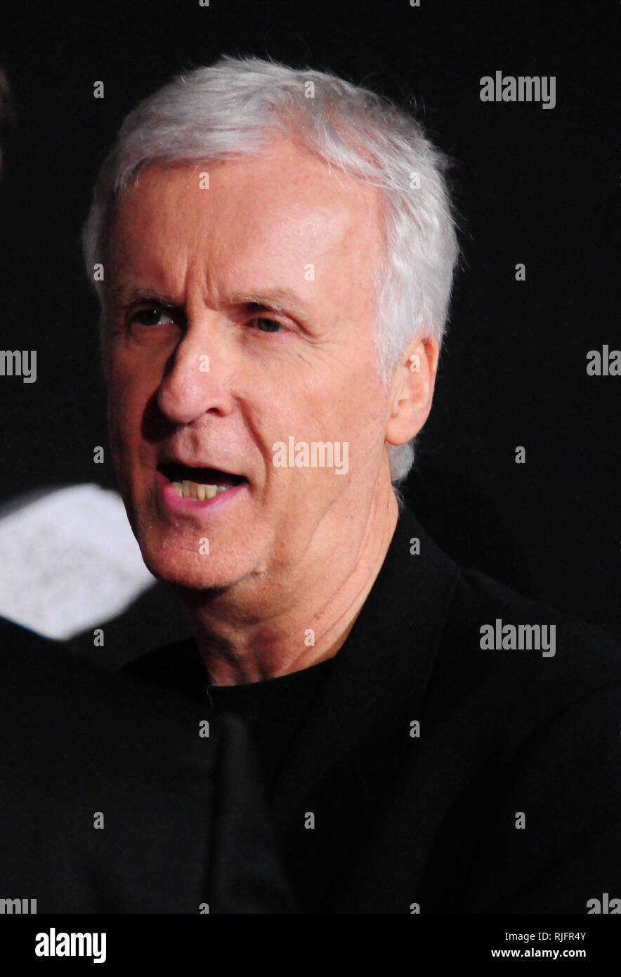 Los Angeles, USA. 05 Feb, 2019. Produzent James Cameron nimmt an Twentieth Century Fox's': Battle Angel Alita" Premiere am 5. Februar 2019 in Westwood Village Regency Theater in Los Angeles, Kalifornien. Credit: Barry King/Alamy leben Nachrichten Stockfoto