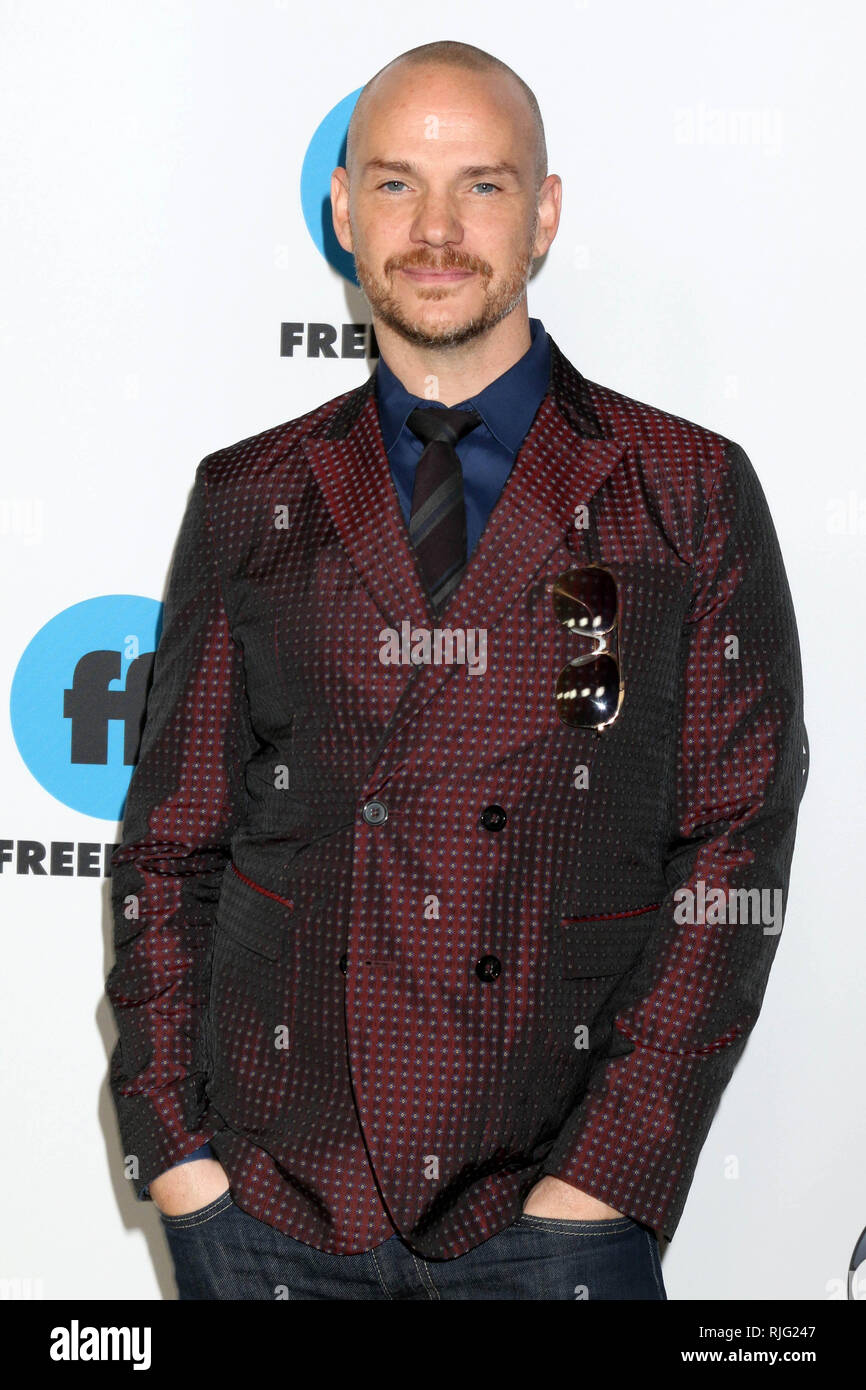 LOS ANGELES - FEB 5: Peter Paige am Disney ABC Fernsehen Winter Presse Tour Photo Call im Langham Huntington Hotel am 5. Februar 2019 in Pasadena, CA Credit: David Edwards/MediaPunch Stockfoto