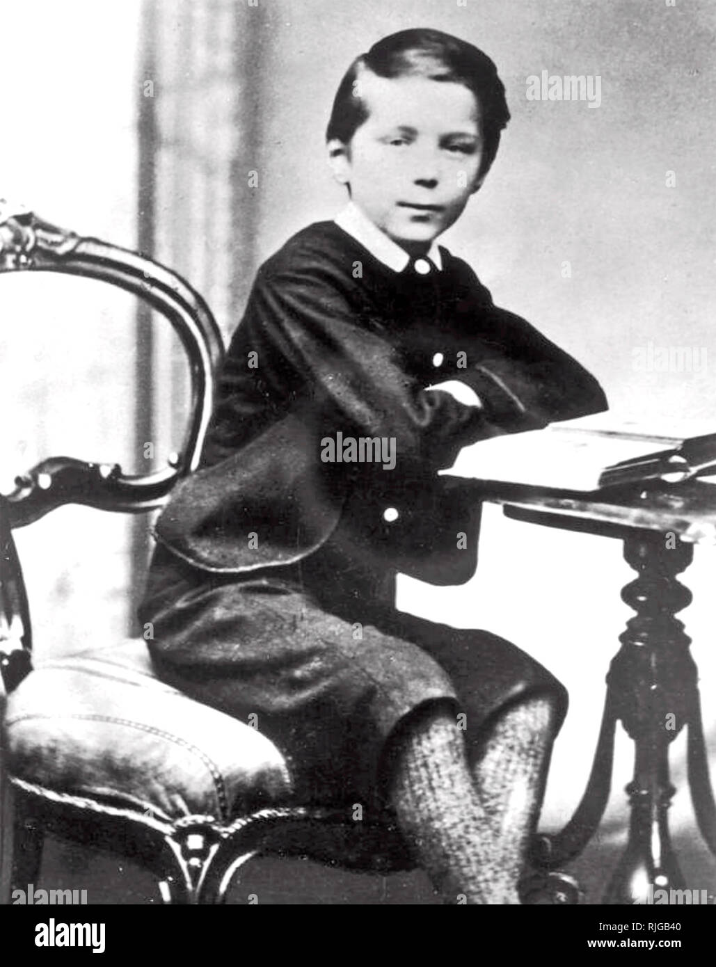 H.G.WELLS (1866-1946) englischer Schriftsteller um 1880 Stockfoto