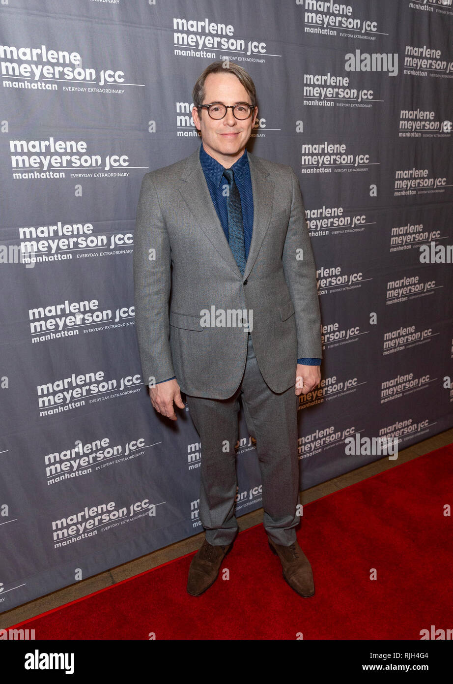 Schauspieler Matthew Broderick besucht Special Screening zu Staub an Marlene Meyerson GBA Manhattan (Foto von Lew Radin/Pacific Press) Stockfoto