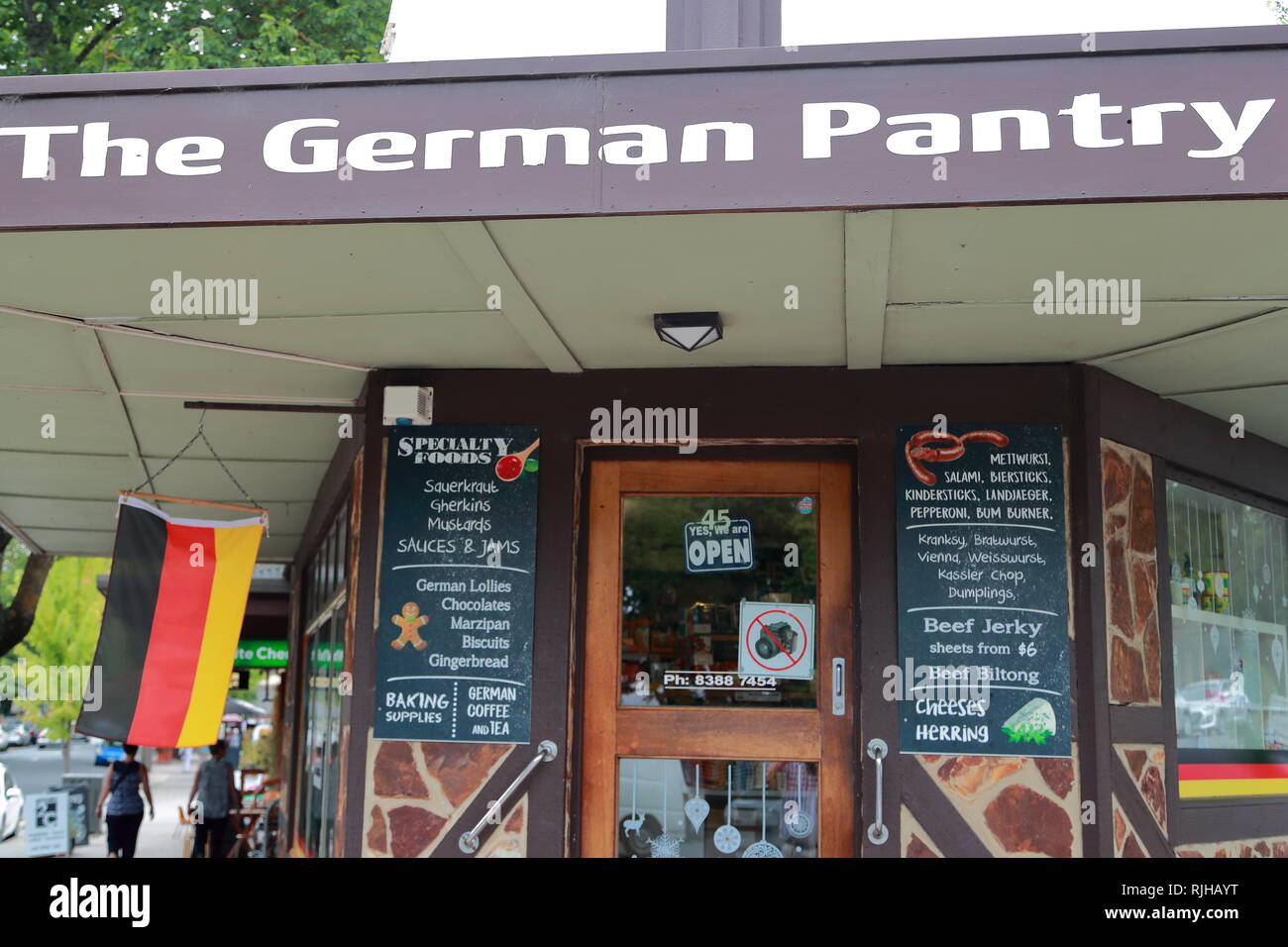 Die deutsche Pantry in Adelaide, South Australia Stockfotografie Alamy