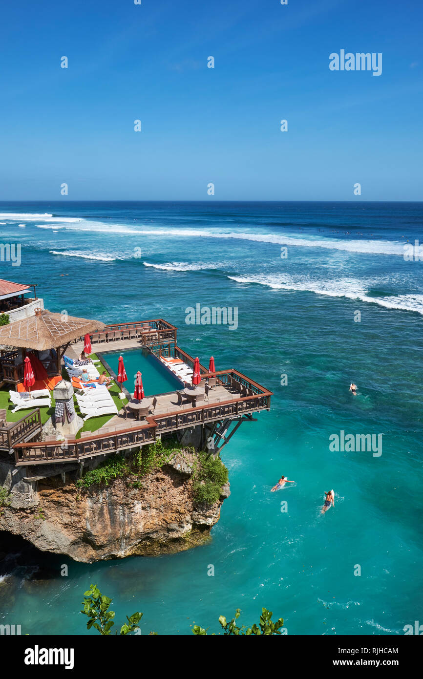 Strand von Suluban Stockfoto