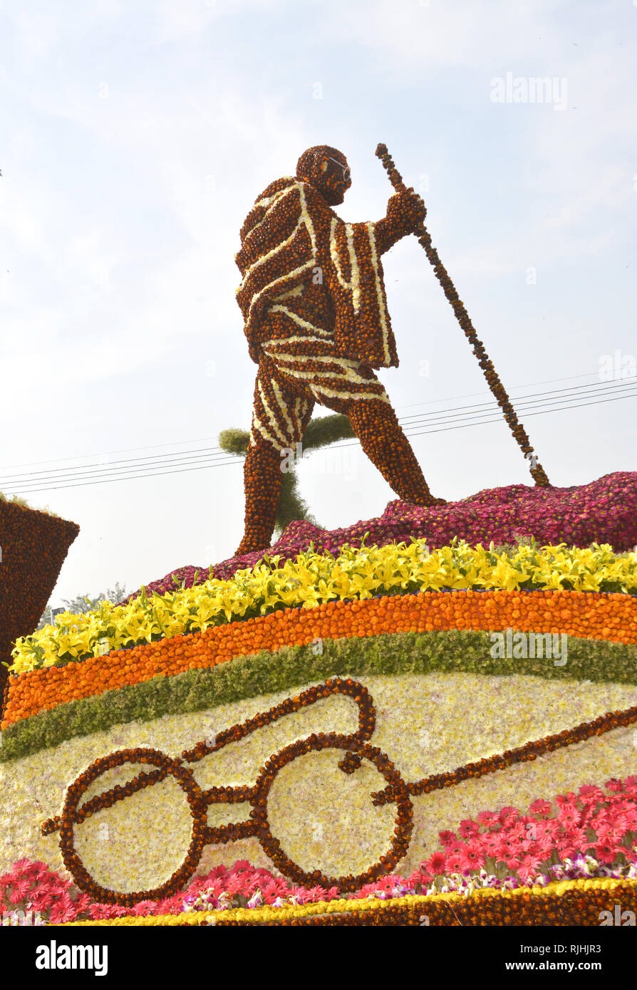 Mahatma Gandhi Statue Stockfoto