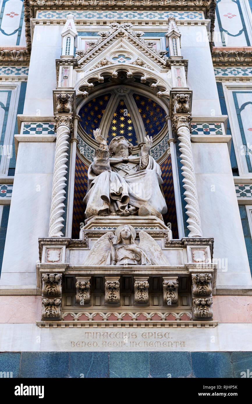 Piazza del Duomo, Florenz, Italien, Europa Stockfoto