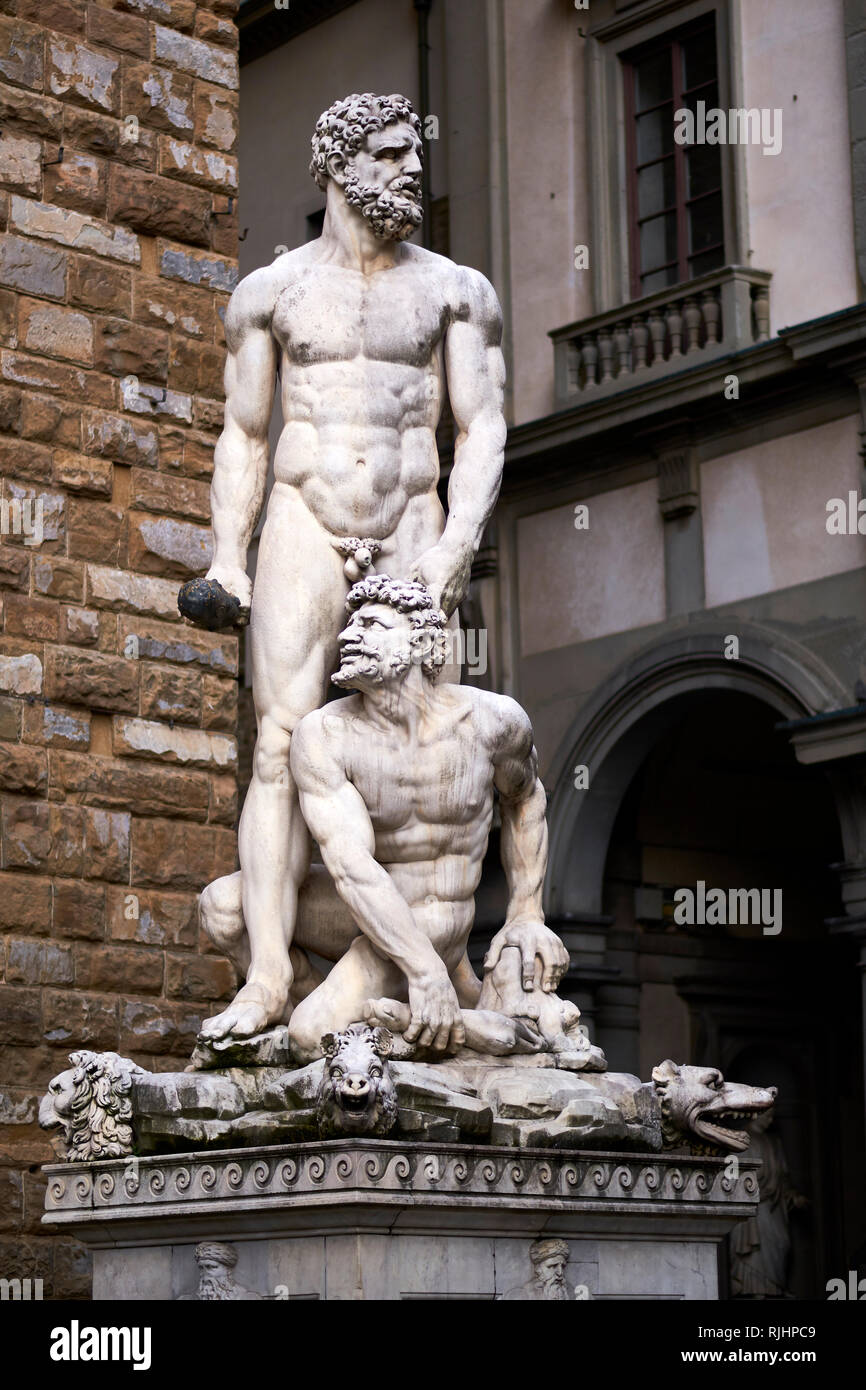 Piazza Della Signoria, Florenz, Italien, Europa Stockfoto