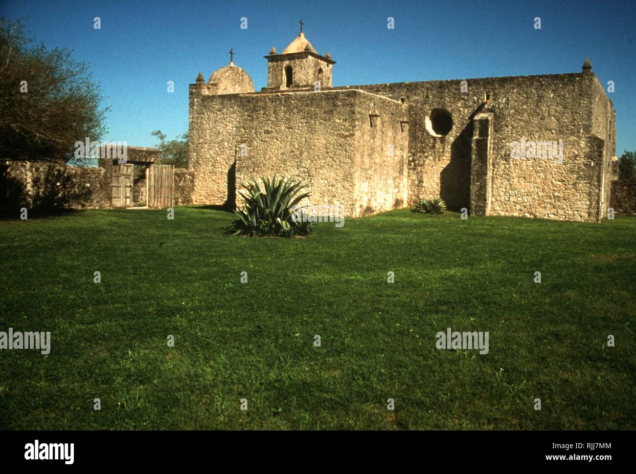 Der Presidio La Bahia in Goliad, Texas. USA. Stockfoto