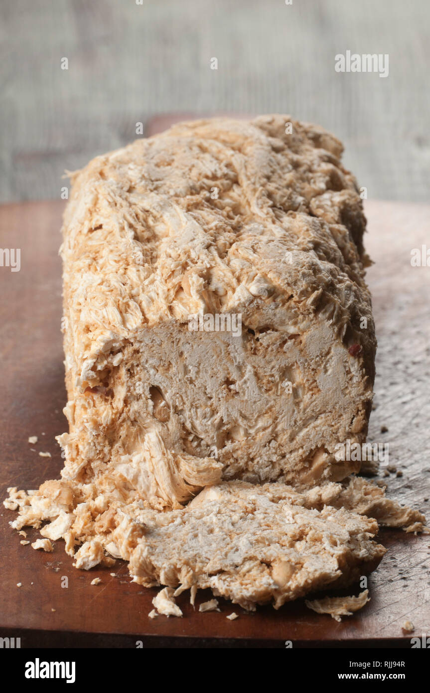 Sesam Halva, aus nächster Nähe erschossen, lokalen Fokus Stockfoto
