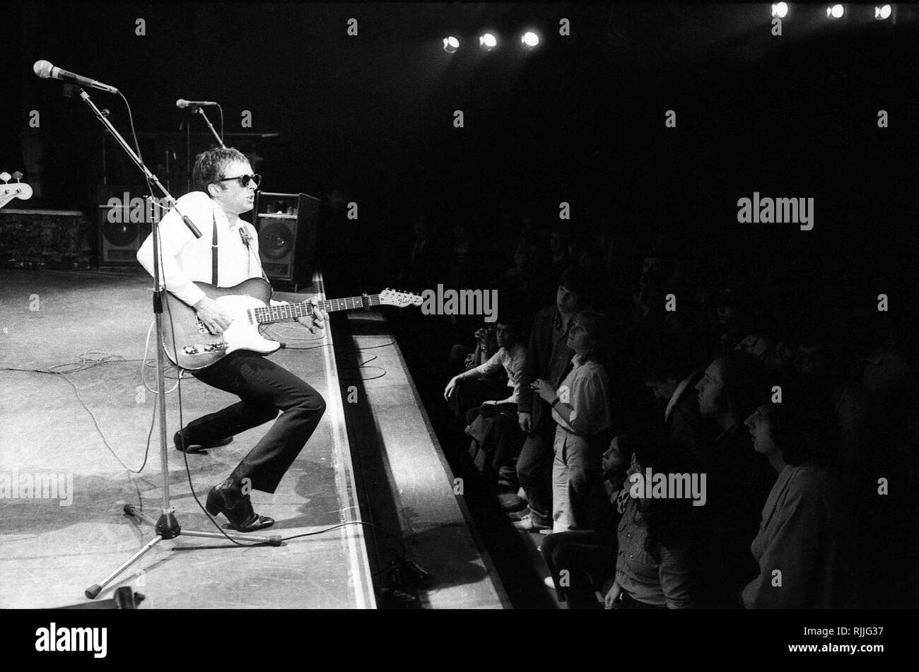 Bijou Gruppe Konzert in 1978 Stockfoto