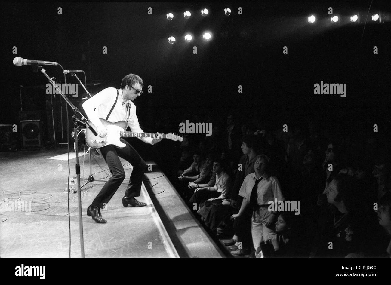 Bijou Gruppe Konzert in 1978 Stockfoto