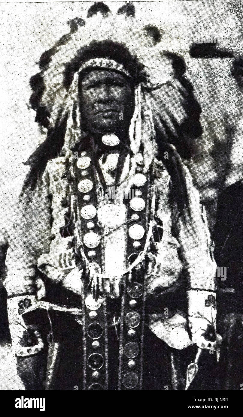 Sioux chef in voller kleidung -Fotos und -Bildmaterial in hoher ...