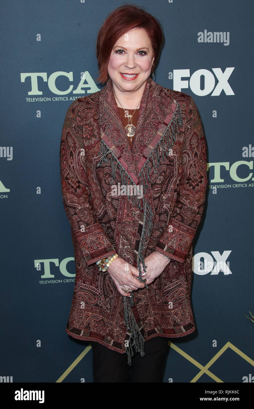 PASADENA, Los Angeles, CA, USA - Februar 06: Schauspielerin Vicki Lawrence kommt an der Fox Winter TCA 2019 All-Star-Party im Bild Haus am 6. Februar 2019 in Pasadena, Los Angeles, California, United States. (Foto von Xavier Collin/Image Press Agency) Stockfoto