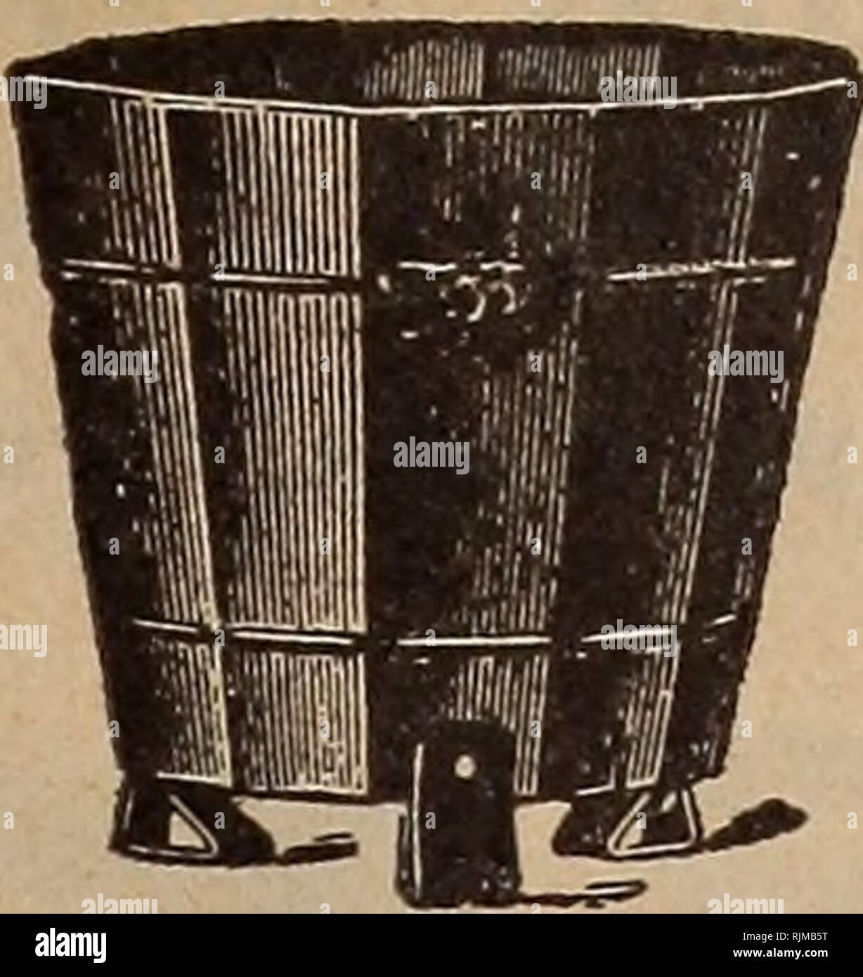 . Barnard's Samen, Blumenzwiebeln, Stauden 1919. Samen Samen Kataloge Kataloge; Gemüse; Blumen Samen Samen Kataloge Kataloge; Obst; Baumschulen (Gartenbau) Kataloge. "ADJUSTO "Werk unterstützen Die "Adjusto "plant Unterstützung ist ein Wunderwerk der Einfachheit. Es enthält keine Nägel, Haken oder Schrauben. Der Einsatz ist aus hartem Holz, lackiert Dunkelgrün. Die Hoop ist von starken Draht und ist auch dunkelgrün lackiert, und wird daher nicht rosten. Es ist indispensa für Rosen, Hortensien, Dahlien, Tomatoesâin, Ev-erything auf der Wiese oder im Garten, der Unterstützung braucht. Die Reifen können in einem "jiff erhöht werden. Stockfoto