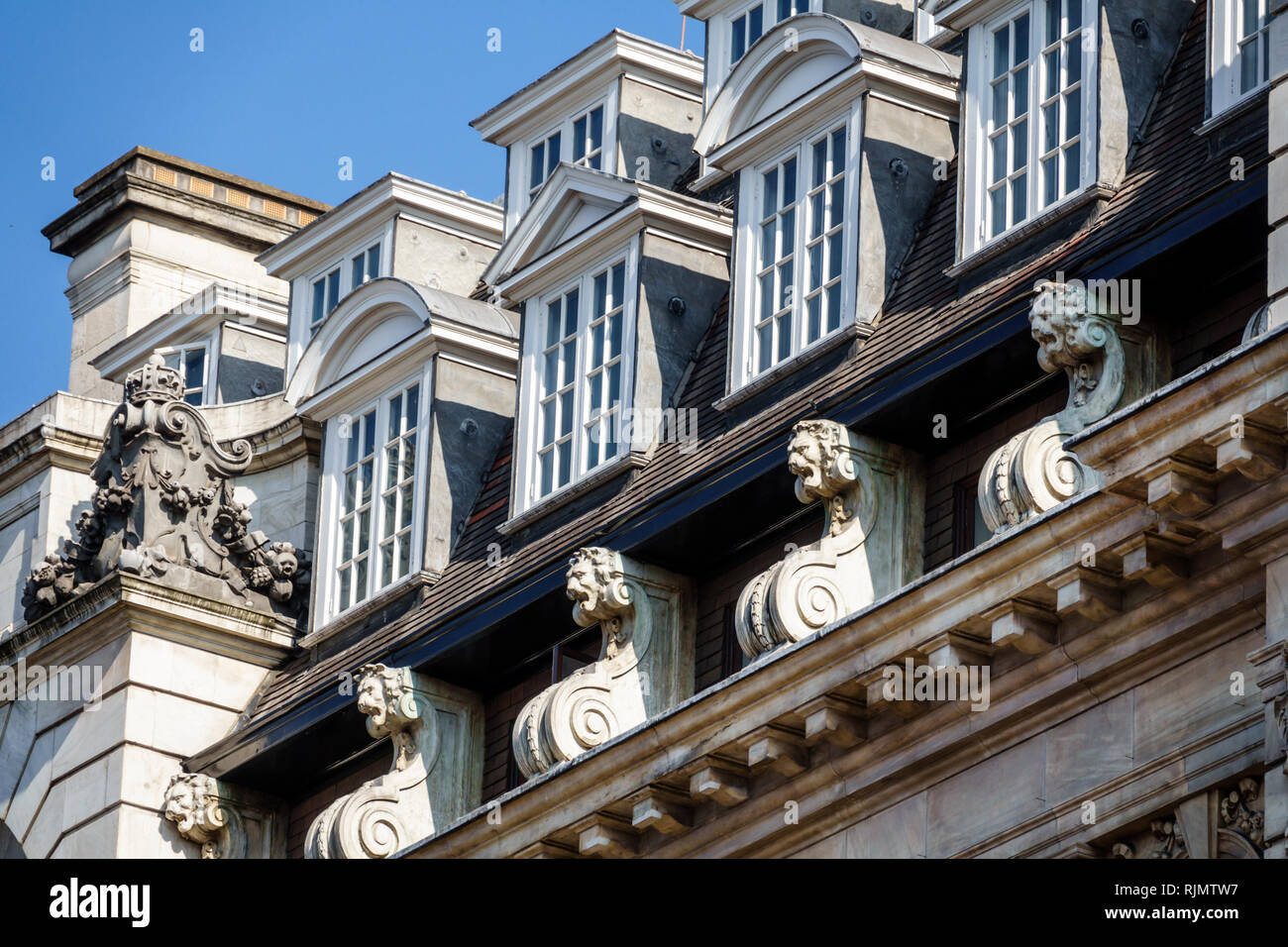 London England Vereinigtes Königreich Großbritannien West End St James's Piccadilly Norwich Union Building architecture 1906-1908 Runtz & Ford dorme Stockfoto