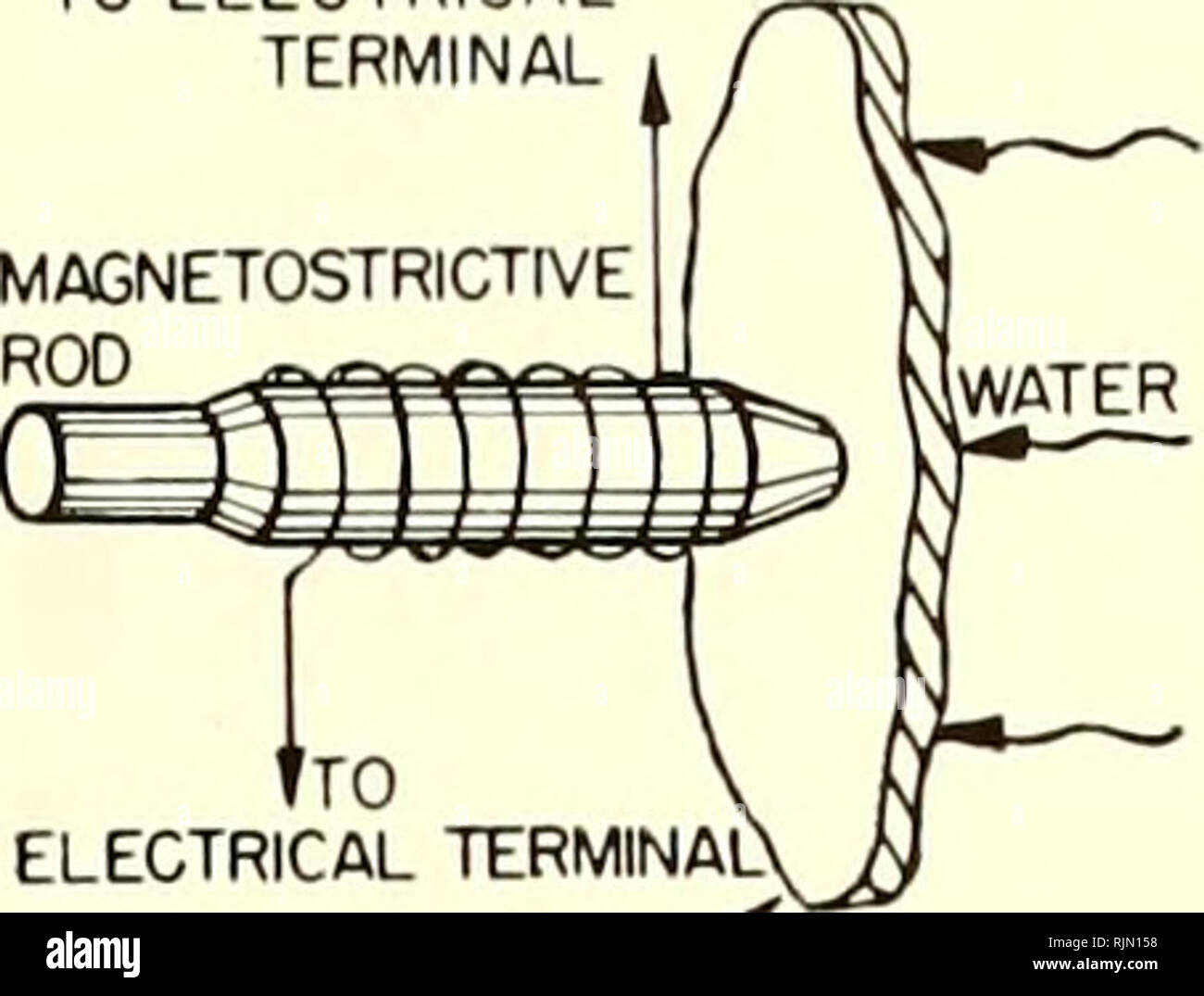 . Grundlegende Methoden für die Kalibrierung von Sonar. Richtwirkung von AUFNEHMERN diese Metalle) ist die Bronchien iiilo ein inai - iutic (leld parallel zu ihrer Länge, ihrer leiigih ist leicht geändert.'' Diese Änderung ol Länge ist unabhängig ol das Zeichen des Feldes und kann entweder ein erhöhen oder verringern, abhängig von der Art des Materials, seine bisherigen Behandlung wird das Maß, in dem es zuvor war mag-netized und der Temperatur. Dieses Phänomen ist reversibel: mit anderen Worten, wenn ein zuvor magnetisiert Rod von Nickel ist gestreckt, die Magnetisierung der Stange wird verringert, wenn die gleiche Stange Stockfoto