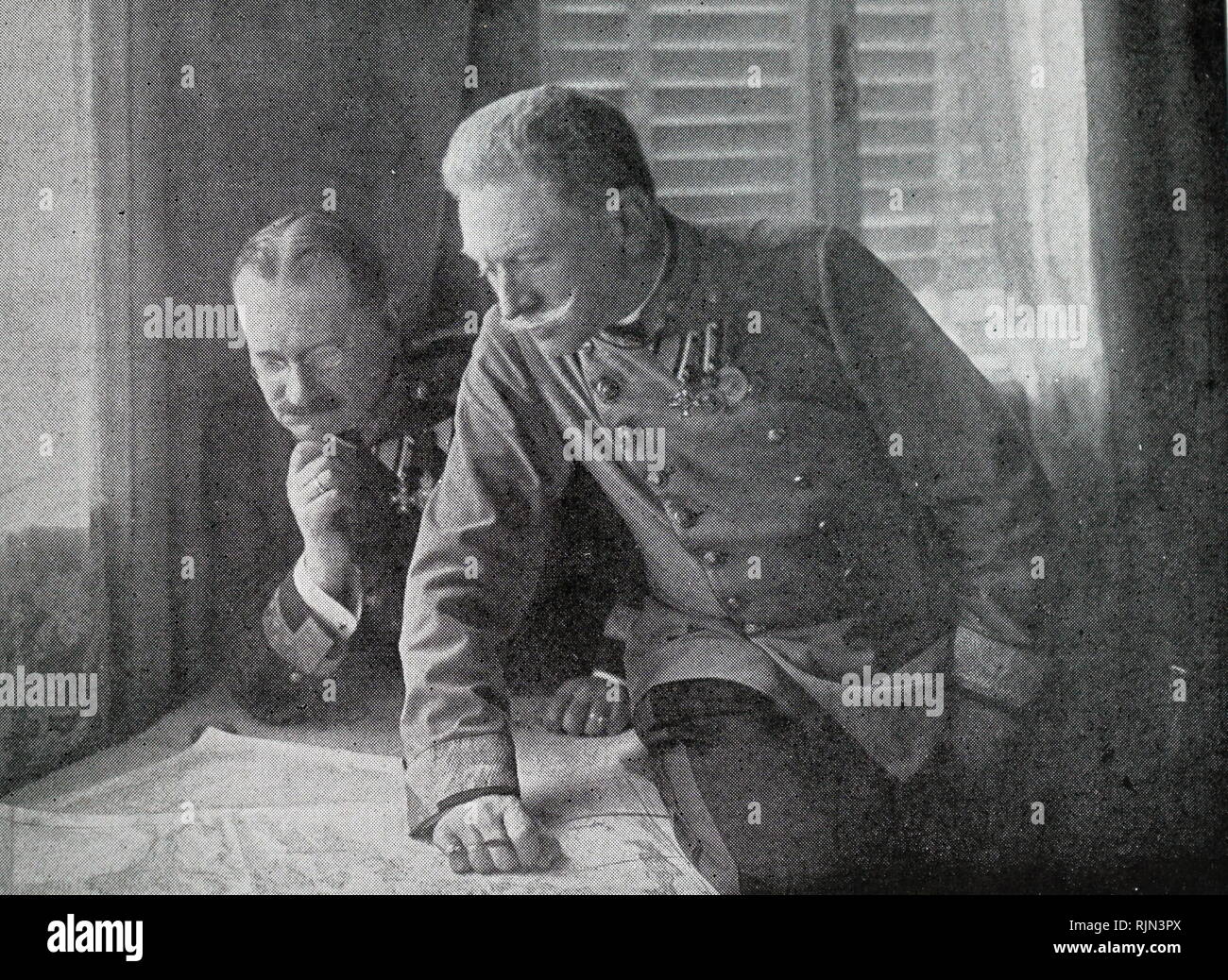 Conrad von Hotzendorf (1852-1925), Chef des Stabes, österreichisch-ungarischen Armee. Weltkrieg 1915 Stockfoto