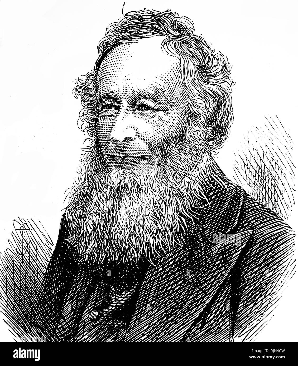 Abbildung: Sir William Jardine, 7th Baronet (1800-1874), schottische Naturforscher Stockfoto