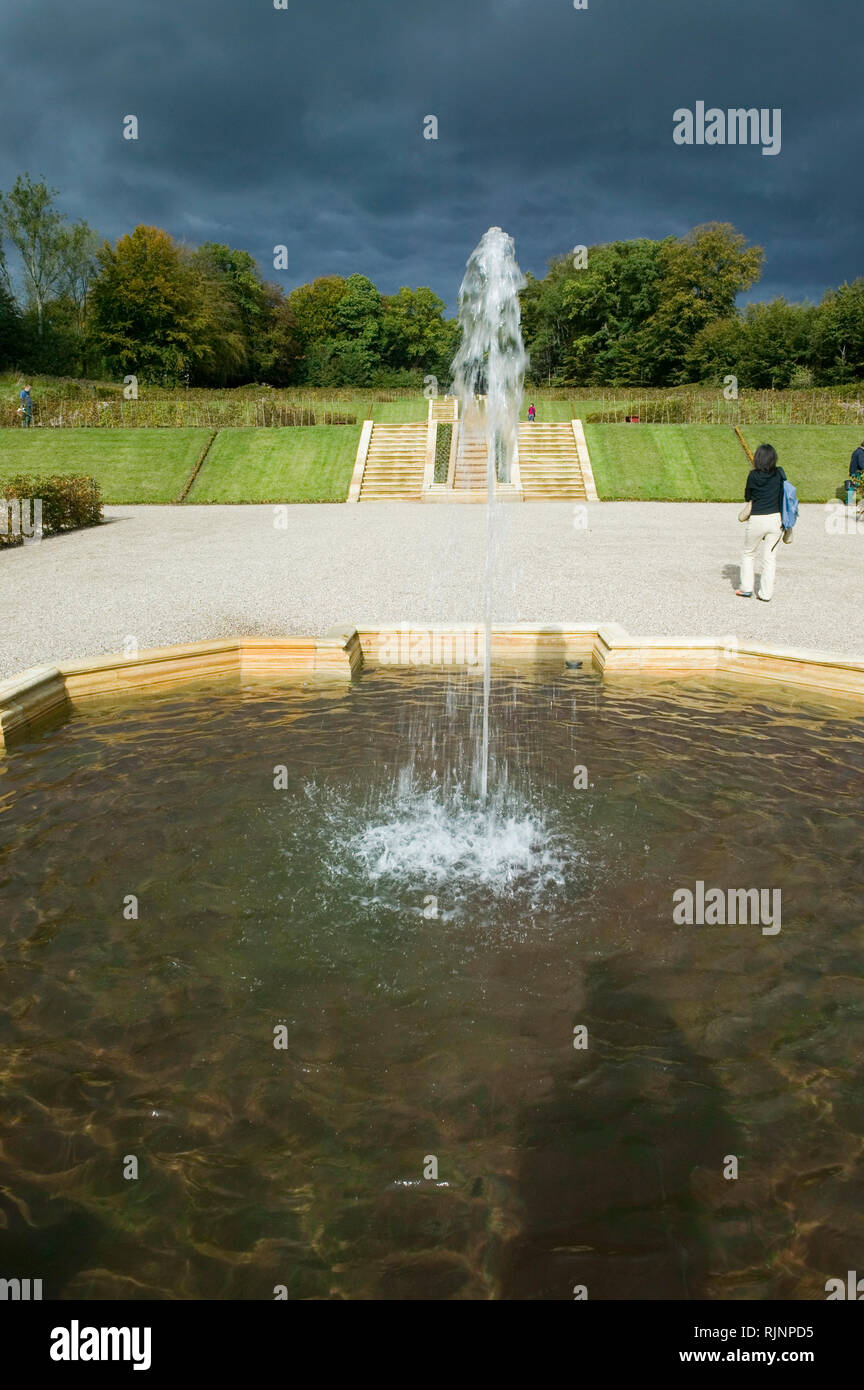 Schloss Gottorf, Neuwerkgarten, den Schlossgarten, Schleswig, Schleswig-Holstein, Deutschland, Europa Stockfoto