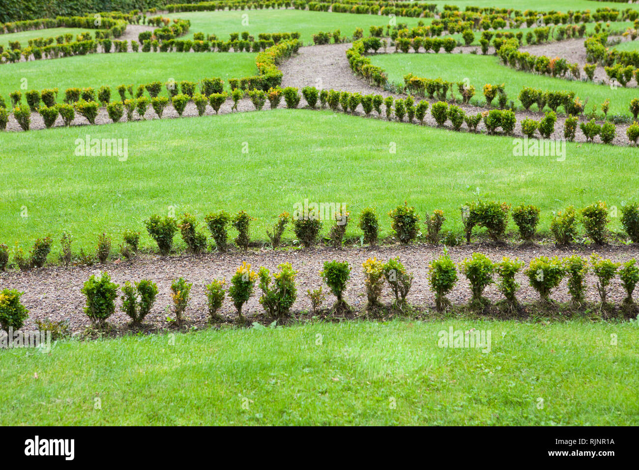 Schloss Gottorf, Neuwerkgarten, den Schlossgarten, Schleswig, Schleswig-Holstein, Deutschland, Europa Stockfoto