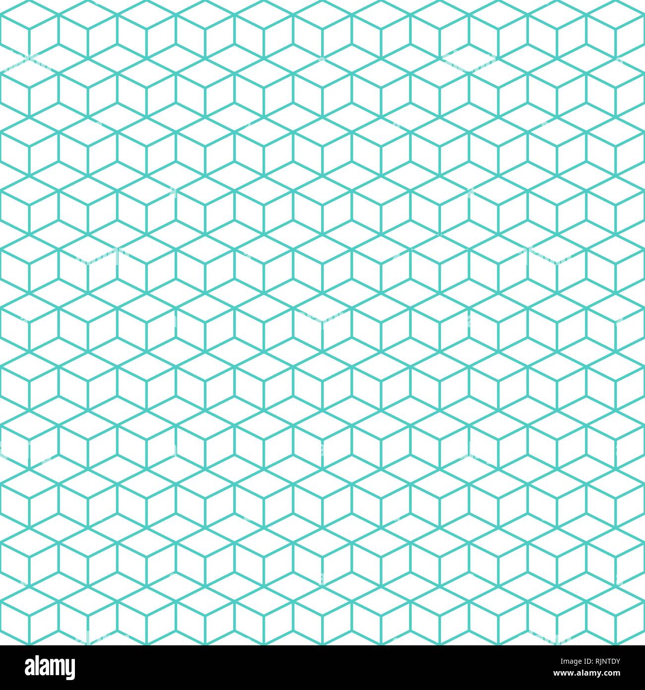 Nahtlose geometrische Farbe Hintergrund. Textur mit Rhombus und Knoten. Stock Vektor